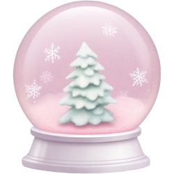 Pinksnowglobe Emoji