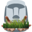 moyai_grass Emoji