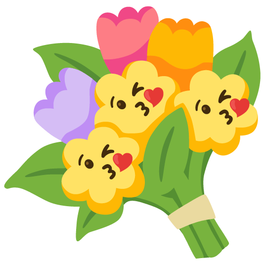 kissbouquet Emoji