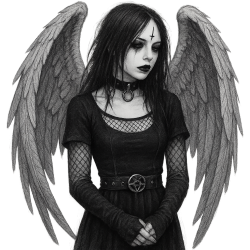 Gothgirl Emoji