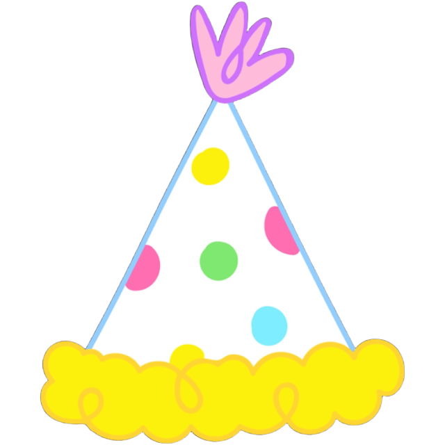 PolkaDotPartyHat Emoji