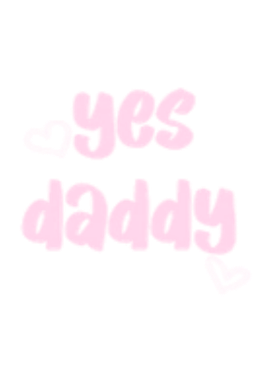 Yesdaddylightpinktext Emoji