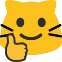 Blobcatthumbsup Emoji