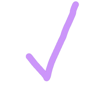 purplecheckmark Emoji