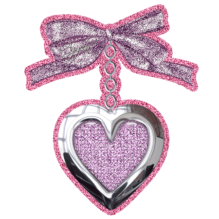 silverpinkheartcharm Emoji
