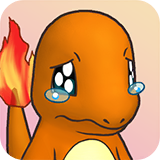Charmander_Tearful Emoji