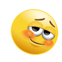 Blushing Emoji