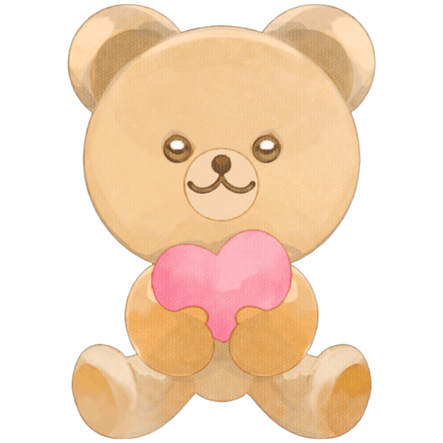 BearWithHeart Emoji