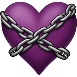 Purplechainheart Emoji
