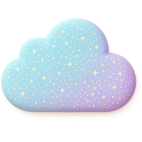 Glittercloud Emoji