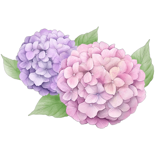 WCHydrangeaDuo Emoji