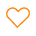 OrangeHeart Emoji