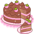 strawberrychocolatecake Emoji