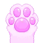 PinkPawBounce Emoji