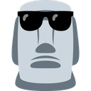 moyai_cool Emoji