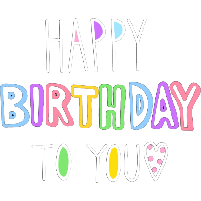NeonHappyBirthdayToYou Emoji