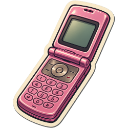 Pinkvintagephone Emoji