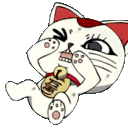 gifTurboCat_Shaking Emoji