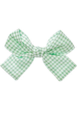 GreenGinghamBow Emoji