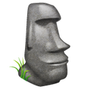 moyai_huh Discord Emoji