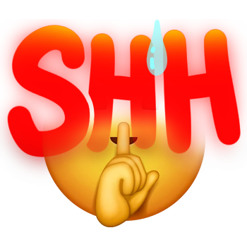Shh Emoji