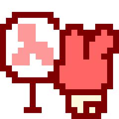 MyMelody_Fan Emoji