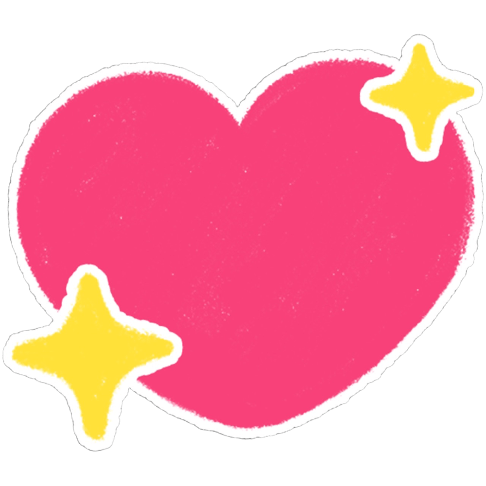 ChalkHeartRed Emoji