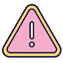 pinkcaution Emoji