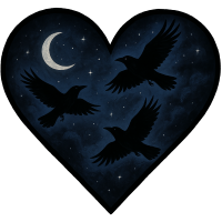 Nightskyanddarkravensheart Emoji