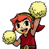 LinkCheerleaderRed Emoji