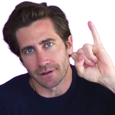 JakeGyllenhaalPinky Emoji