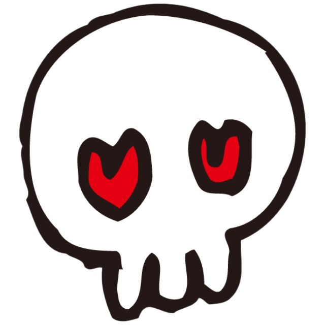 DoodleSkullLove Emoji