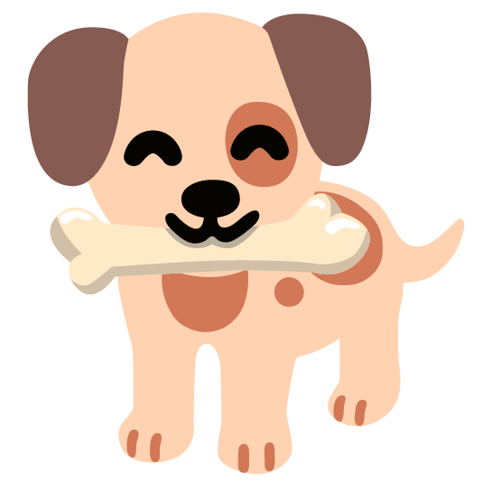 Dogandbone Emoji
