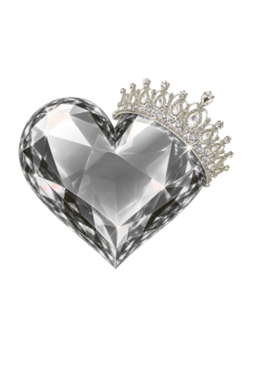 Whiterubycrownheart Emoji