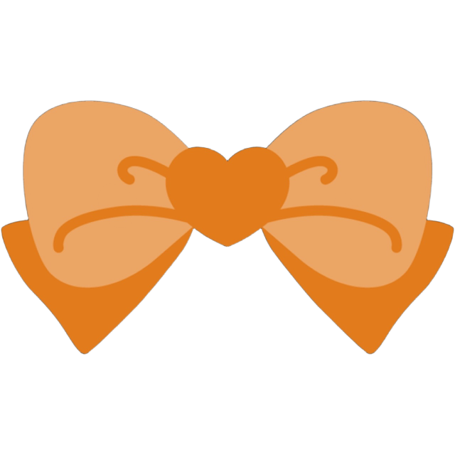 IdolOrangeRibbon Emoji
