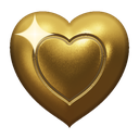HeartRoyalGold Emoji