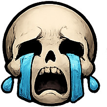 SkullCry Emoji