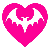 Batman_pink_heart Emoji