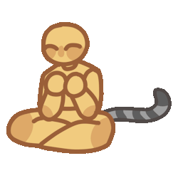 GreyKitty_TailWag Emoji