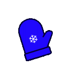 Darkbluechristmasgloves Emoji