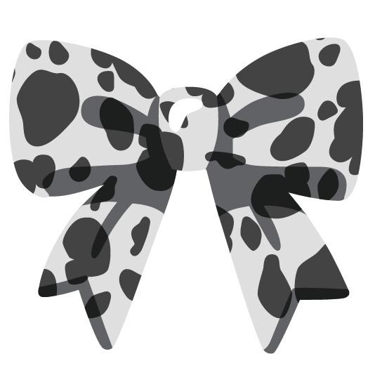 Blackwhitebow Emoji