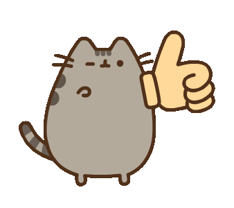 pusheenthumbsup Emoji