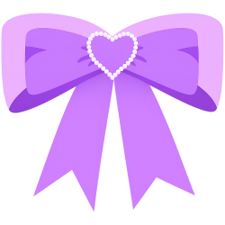 Purpleheartbow Emoji