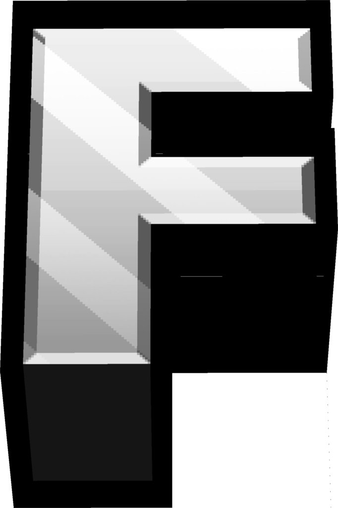 minecraft_letter_F Emoji