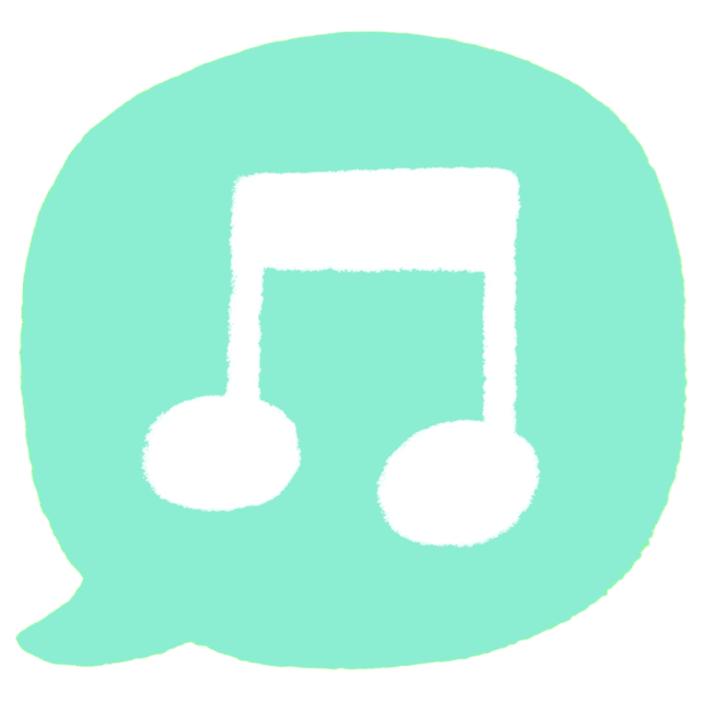 SpeechBubbleMusic Emoji