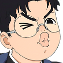 Okarun_Pout Emoji