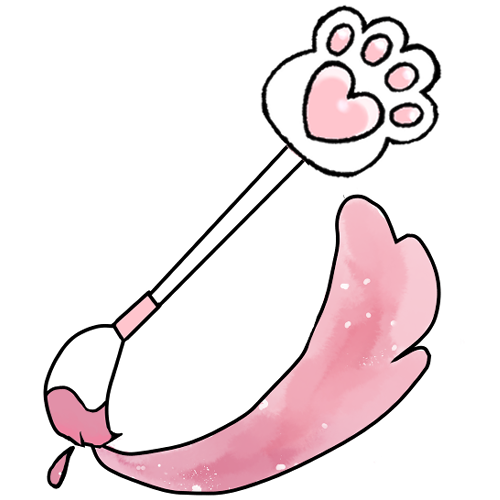 CatPawPaintBrush Emoji