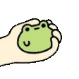frog_in_hand Emoji
