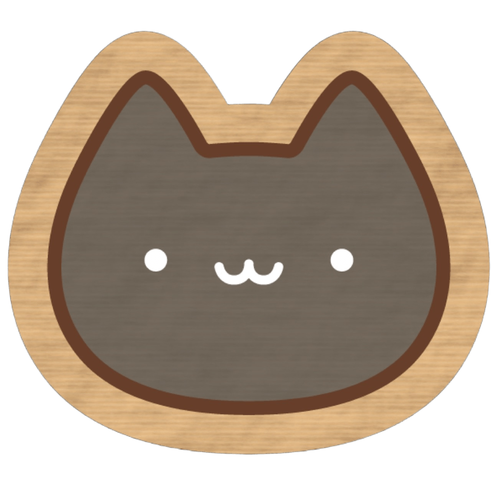 WoodenBadgeCat Emoji