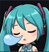 Miku_sleeping Emoji